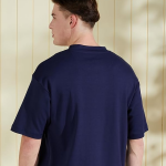 Navy Blue Pure Cotton T-shirt
